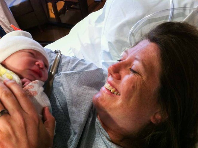 Angie & Dorian's first moments.